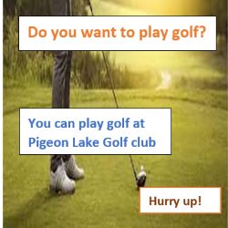 Golf banner